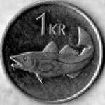 1 крона 1996 г. Исландия(10) - 107.6 - аверс