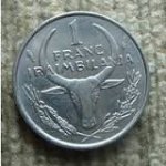 1 франк 1981 г. Мадагаскар(13) - 11.9 - аверс