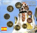 1 цент 2014 г. Испания(10) -411.6 - аверс