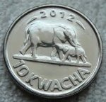 10 квача 2012 г. Малави(14) - 13.5 - аверс