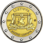 2 евро 2025 г. Литва(13) - 3049 - аверс