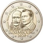 2евро 2020 г. Люксембург(13) - 341.3 - аверс