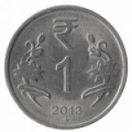1 рупия 2014 г. Индия(9) - 35.6 - аверс