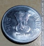 2 рупии 2019 г. Индия(9) - 35.6 - реверс
