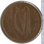 1 пенни 1952 г. Ирландия(9) - 74.7 - реверс
