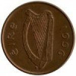 2 пенса 1996 г. Ирландия(9) - 74.7 - реверс