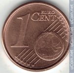 1 цент 2016 г. Италия(10) - 266.5 - аверс