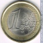 1 евро 2002 г. Италия(10) - 266.5 - аверс