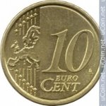 10 центов 2009 г. Италия(10) - 266.5 - аверс