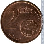 2 цента 2004 г. Италия(10) - 263.7 - аверс