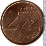 2 цента 2006 г. Италия(10) - 266.5 - аверс