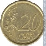 20 центов 2009 г. Италия(10) - 266.5 - аверс