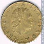 200 лир 1979 г. Италия(10) - 266.5 - реверс