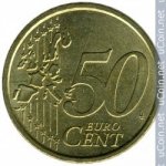 50 центов 2002 г. Италия(10) - 266.5 - аверс
