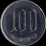 100 йен 1989 г. Япония(27) -43.5 - аверс