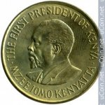 5 центов 1978 г. Кения (11)  - 8 - реверс