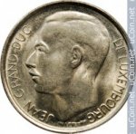 1 франк 1965 г. Люксембург(13) - 341.3 - реверс