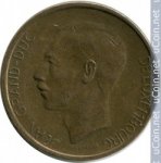 20 франков 1980 г. Люксембург(13) - 341.3 - реверс