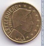 50 центов 2014 г. Люксембург(13) - 341.3 - реверс
