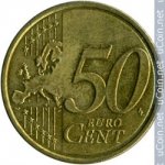 50 центов 2008 г. Люксембург(13) - 341.3 - аверс