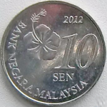 10 сен 2012 г. Малайзия(14) - 26.1 - аверс