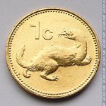 1 цент 1998 г. Мальта(14) -496.3 - реверс