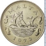 10 центов 1972 г. Мальта(14) -496.3 - аверс