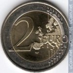 2 евро 2008 г. Мальта(14) -496.3 - аверс