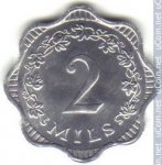2 миля 1972 г. Мальта(14) -334.3 - реверс