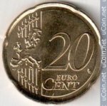 20 центов 2008 г. Мальта(14) -496.3 - аверс