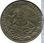 20 сентаво 1975 г. Мексика(14) - 14.3 - реверс