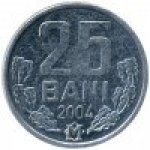 25 бани 2004 г. Молдавия(14)-61.7 - аверс