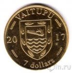 7 долларов 2017 г. ВАИТУПУ(3)-48 - реверс