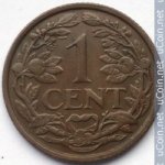 1 цент 1941 г. Нидерланды(15) -241.4 - аверс