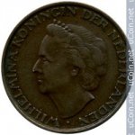 5 центов 1948 г. Нидерланды(15) -250.3 - реверс