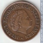 5 центов 1951 г. Нидерланды(15) -250.3 - реверс