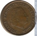 5 центов 1975 г. Нидерланды(15) -250.3 - реверс
