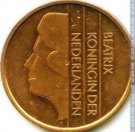 5 центов 1991 г. Нидерланды(15) -250.3 - аверс