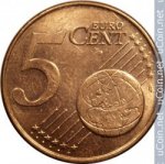 5 центов 2000 г. Нидерланды(15) -250.3 - аверс