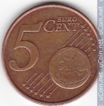 5 центов 2001 г. Нидерланды(15) -250.3 - аверс