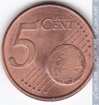 5 центов 2006 г. Нидерланды(15) -250.3 - реверс