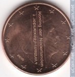 5 центов 2018 г. Нидерланды(15) -250.3 - реверс