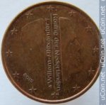5 центов 2015 г. Нидерланды(15) -250.3 - реверс