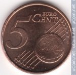 5 центов 2018 г. Нидерланды(15) -250.3 - аверс