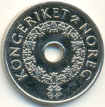 5 крон 2008 г. Норвегия(16) -98.7 - реверс