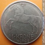 1 крона 1969 г. Норвегия(16) -98.7 - аверс