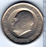 10 крон 1989 г. Норвегия(16) -98.7 - реверс