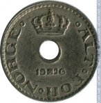 10 эре 1926 г. Норвегия(16) -98.7 - аверс