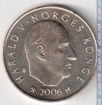 20 крон 2006 г. Норвегия(16) -98.7 - аверс