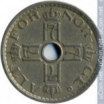 50 эре 1927 г. Норвегия(16) -98.7 - реверс